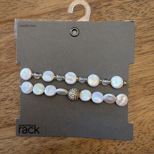 2 For $5! NIP! Nordstrom Rack Set Of Two Stretch Bracelets